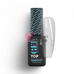 Top Coat UV 2M Beauty, Gellack Diamond Top Coat, Hema Free, 13 ml